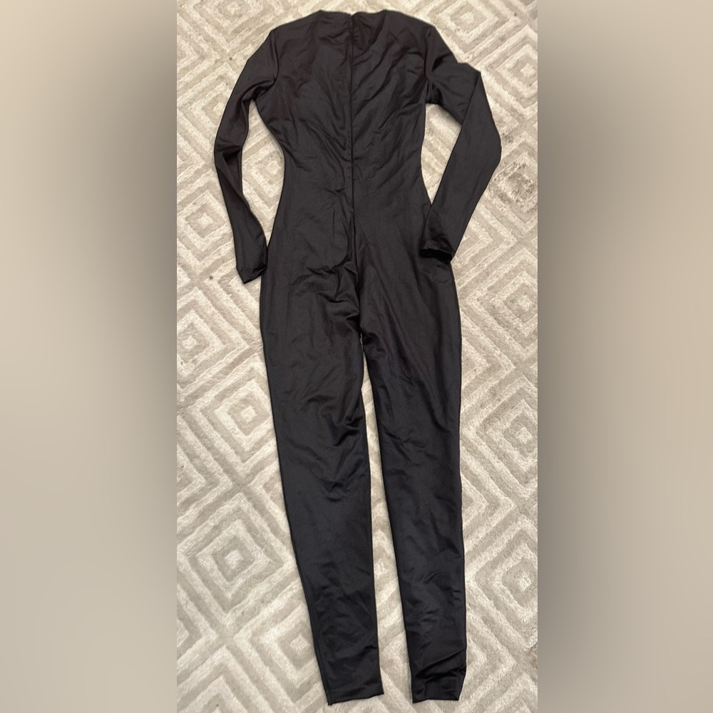 Skims back spandex catsuit with back zipper